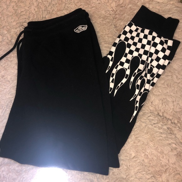 Vans Other - Vans off the wall flamed sweatpants